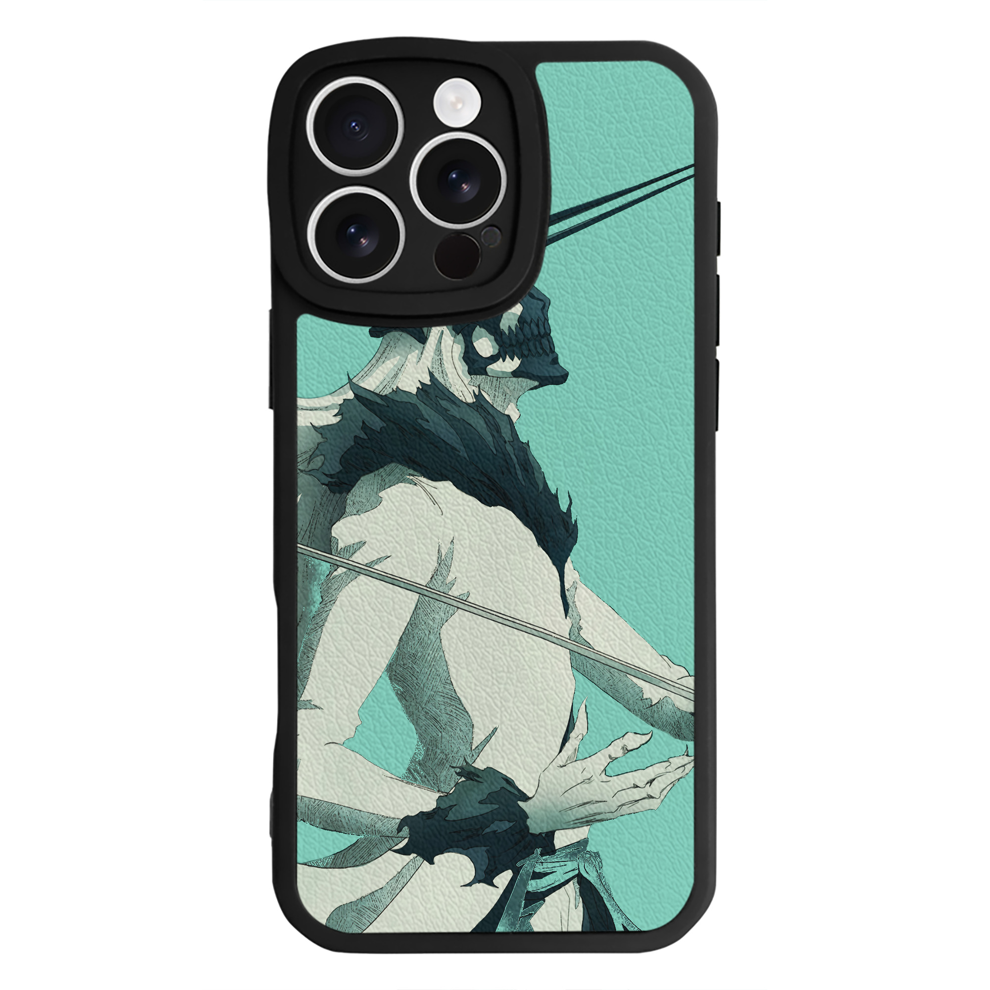 （画像用） ブリーチ BLEACH 【iPhone 16シリーズ対応】シリコンスマホケース（レザー調） 材質：シリコン